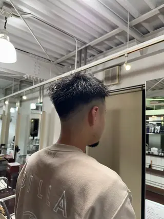 ショート メンズ TAKUMI  Roots所属・湯本 大介のヘアスタイル