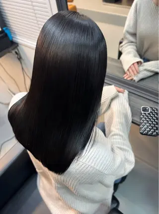 セミロング カラー XYZ新宿所属・縮毛矯正/韓国 /店長/KANATOのヘアスタイル