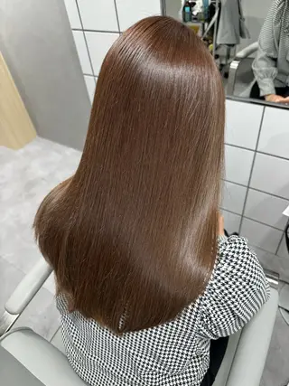 セミロング bond所属・bond平尾/ AYAKAのヘアスタイル