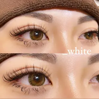 マツエク・マツパ _WHITE 南海難波店のマツエク・マツパデザイン