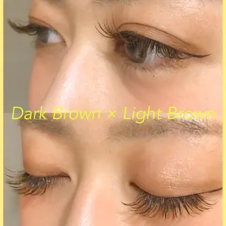 マツエク・マツパ 梅田ハイトーン チダ ヒナノのヘアスタイル