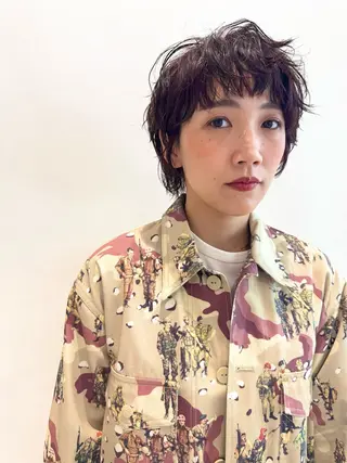 ショート カラー 柏サニーズ✂︎クセ毛 ◎ショート◎正樹のヘアスタイル