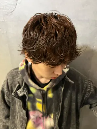 パーマ メンズ 🌟メンズ特化🌟 やまもと　ゆめみのヘアスタイル