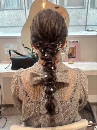 ロング エクステ＆ヘアセット Milaのヘアスタイル