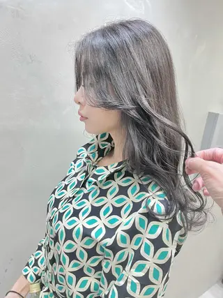 ロング カラー パーマ ヘアアレンジ filo byFeria渋谷所属・縮毛矯正/美髪 髪質改善/石田幸輔のヘアスタイル