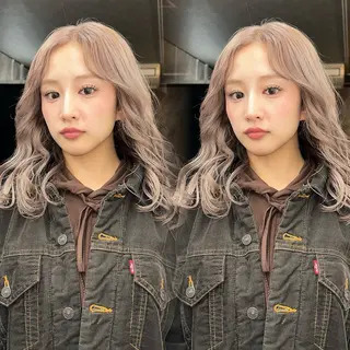 ロング カラー ainya/心斎橋 /ハイトーン/のヘアスタイル