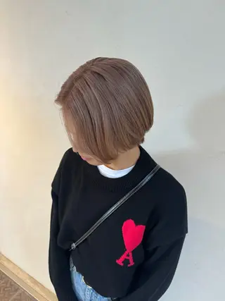 ショート カラー 艶髪/ハイトーン💎 レイヤー/Reijiのヘアスタイル