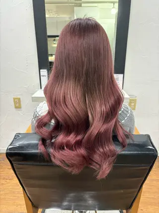 カラー 香野 優子のヘアスタイル