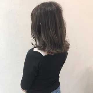 ミディアム カラー 髪質改善/縮毛矯正 /青山 早希🐾のヘアスタイル