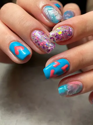 ネイル STAR RIVER【スターリバー】所属・MIKI🌼 個性派ネイル🌈のネイルデザイン