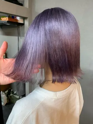 セミロング カラー Selenehair 三条本店のヘアスタイル