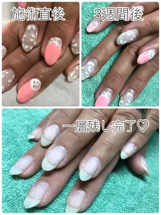 ネイル ネイルサロンハピーナ自宅サロン所属・金沢 未緒のネイルデザイン