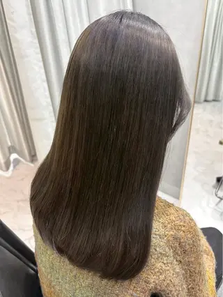 セミロング カラー ハイトーン/韓国風/ 艶髪/吉祥寺のヘアスタイル