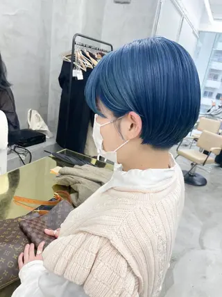 ミディアム カラー yurika☁️ 似合わせ｜レイヤーのヘアスタイル