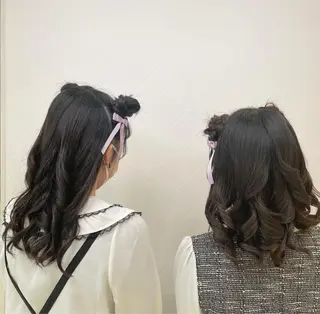 ヘアアレンジ ボブ/透明感カラー /nicoのヘアスタイル