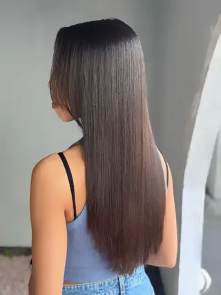 ロング ウルフ/レイヤー /パーマ ナユタのヘアスタイル