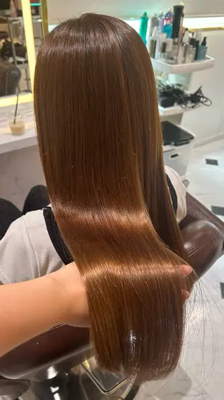 セミロング 髪質改善サロン🫧 戎谷栞菜のヘアスタイル