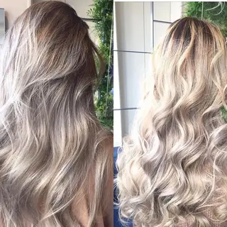 ロング カラー Hanna by W_SALONのヘアスタイル