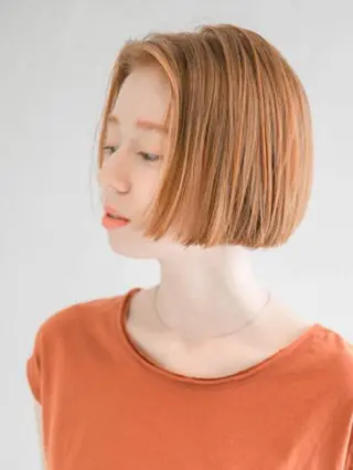ショート カラー ヘアアレンジ 🫧美髪矯正/ 髪質改善/藤平健太のヘアスタイル