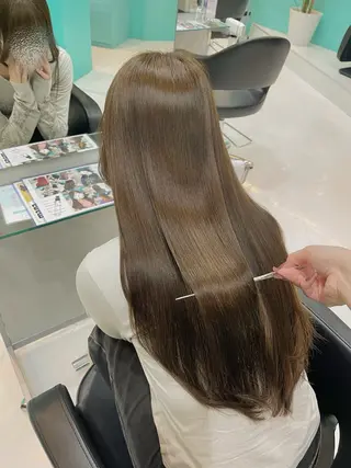 ロング カラー mana/髪質改善/ ヘアセット/パーマのヘアスタイル