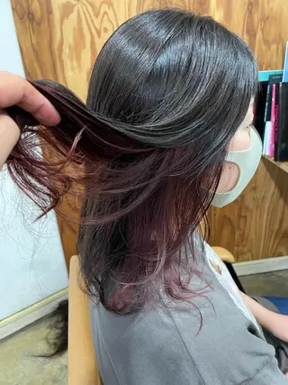 セミロング カラー 💎髪質改善💎 デザイナーshinのヘアスタイル