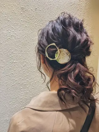 ミディアム ヘアアレンジ cofy by melt所属・🍎みついじゅん🍏 ボブ指名No.1のヘアスタイル