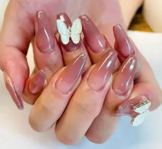 ネイル 🦋AYNIL🦋 ナチュラル専門店♥️のネイルデザイン