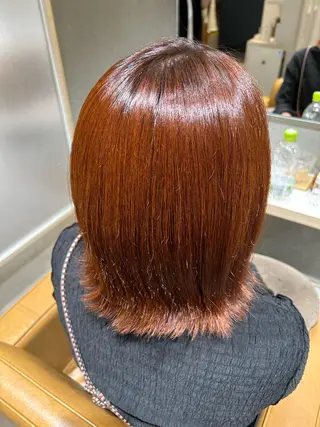 カラー 艶髪/韓国風🤍🖤 小林実央‎のヘアスタイル