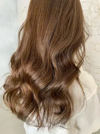ロング u n aのヘアスタイル