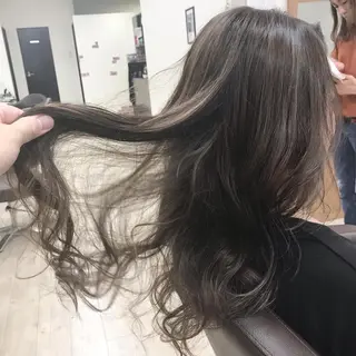 ロング カラー Lien 深井店のヘアスタイル