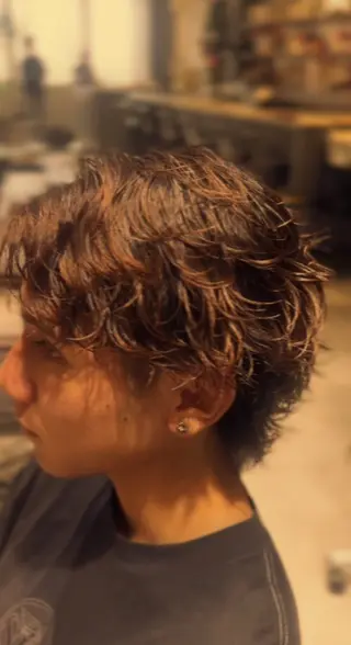 パーマ メンズ HANGOUT ／久富のヘアスタイル