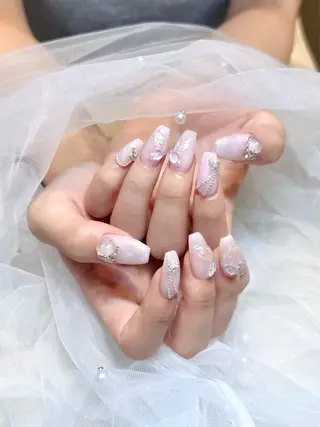 ネイル éclat nail studio（She nail studio内）所属・韓国ワンホン éclat🩵飯山のネイルデザイン