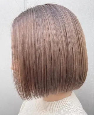 ミディアム カラー mee.urawa所属・似合わせショート×透 明感/やじまたかしのヘアスタイル