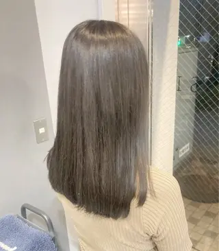 セミロング ニュアンスパーマ☆ 中村隆寛のヘアスタイル