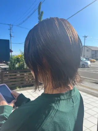 ショート 長南 やよいのヘアスタイル