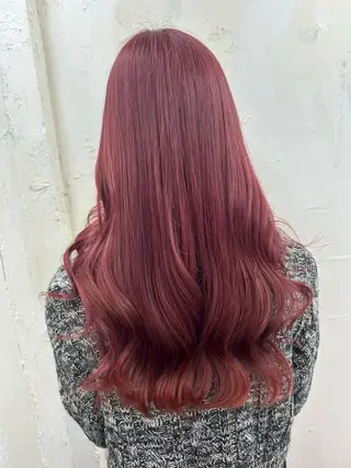 ロング カラー 🫧miyu/カラー エクステ難波🐇ྀིのヘアスタイル