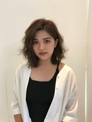 ミディアム カラー D.log 大和西大寺店所属・川崎 雅大のヘアスタイル