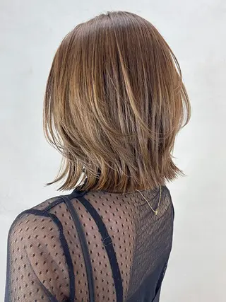 カラー ミディアム ITbyALBUM 藤沢店のヘアスタイル