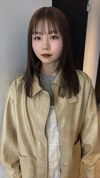 ミディアム カラー 広島/ボブ/レイヤー 🌿‬wakabaのヘアスタイル