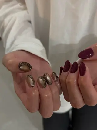 ネイル LETTER_& harunaのネイルデザイン