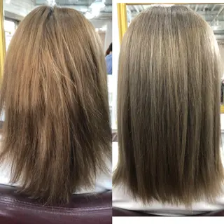 ミディアム カラー レイヤー×髪質改善✨ 渋谷/佐藤侑哉のヘアスタイル