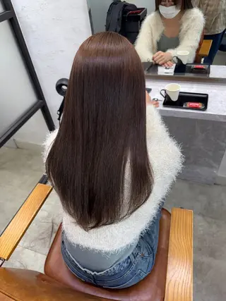 ロング ⭐️立川/縮毛矯正 /髪質改善⭐️のヘアスタイル