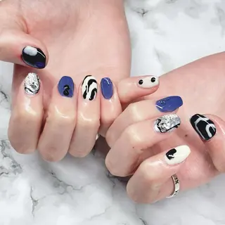 ネイル Me19🕊️‎🤍 yuriのネイルデザイン