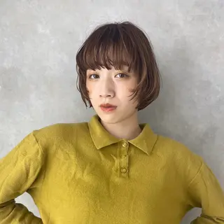 ショート ついざき はるかのヘアスタイル