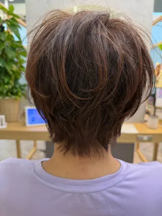 ショート minagawa yumiのヘアスタイル