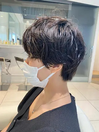 ショート パーマ driP.　by HAVANA所属・パーマ / ボブ /ショート 谷口 陸のヘアスタイル