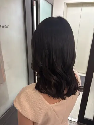 セミロング ALBUM Academy成田楓のヘアスタイル