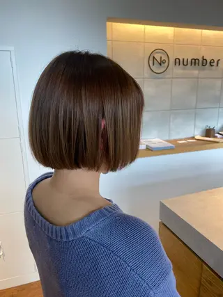 ショート N° Elune MIYUUのヘアスタイル
