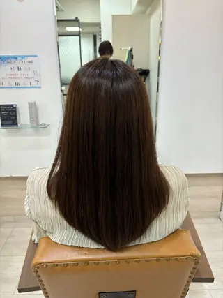 ロング HairMake NEW YORK所属・カットモデル募集/ 加藤美月のヘアスタイル