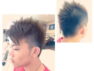 ショート メンズ Hair VERDEのヘアスタイル